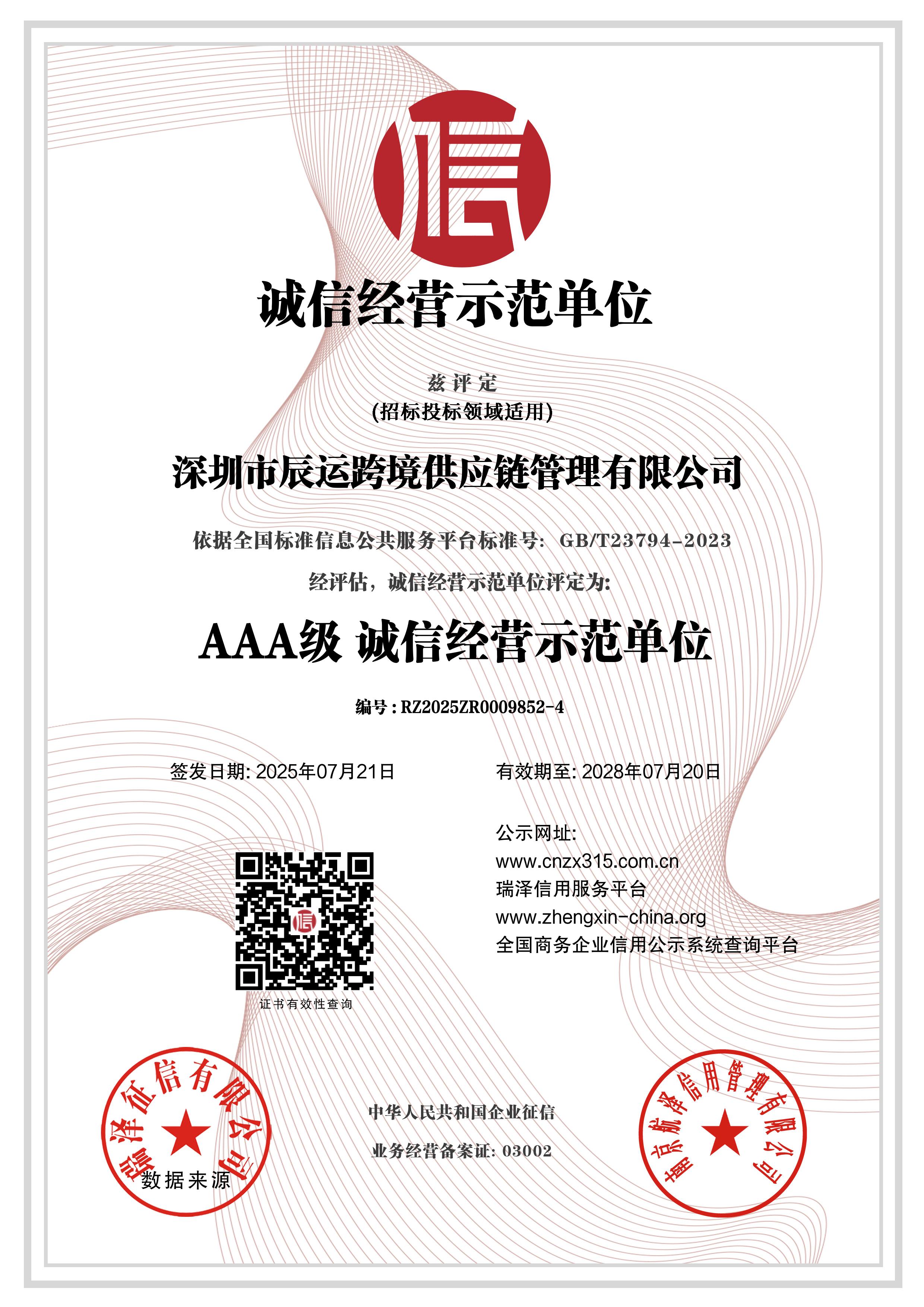 3A INTEGRITY BUSINESS ENTERPRISE